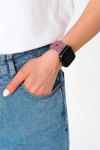Hippi Anatolia Gümüş Örgü Apple Uyumlu Watch Kordonu 42-44-45-49 Mm