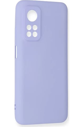 Newface Xiaomi Mi 10t Kılıf Nano İçi Kadife Silikon - Lila