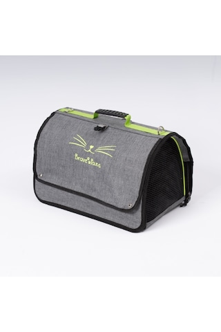 Yıkanabilir Plastik Fileli Kedi Köpek Taşıma Çantası Flybag Model
