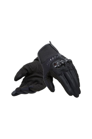 Dainese Mig 3 Air Tex Black Tekstil Eldiven Siyah