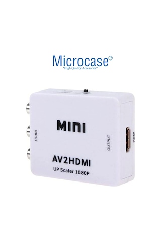 RCA to HDMI TOS AV Çevirici 1080P Mini - AL2666