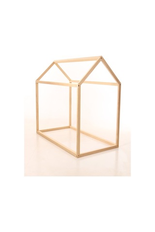 Markaawm Markaawm Montessori Çocuk Yatak Doğal Çam 90X190 Karyola Deniz