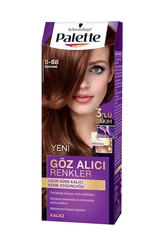 Palette Göz Alıcı Renkler 5 - 68 Kestane X 2 Adet