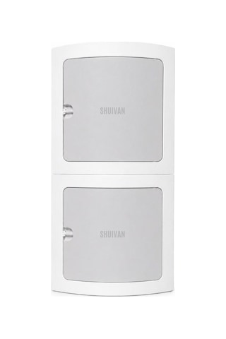 Shuıvan Karavan Banyo Lavabo Ve Dolap Seti 32x32x80cm-1953