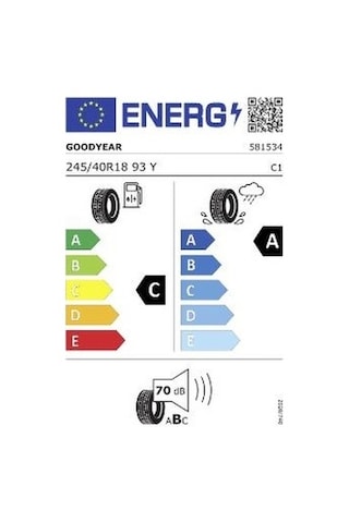 Goodyear 245/40R18 93Y Eagle F1 Asymmetric 6 FP Yaz Lastiği 2025