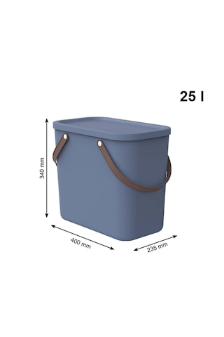 Albula Modern Depolama Kutusu 25l Mavi