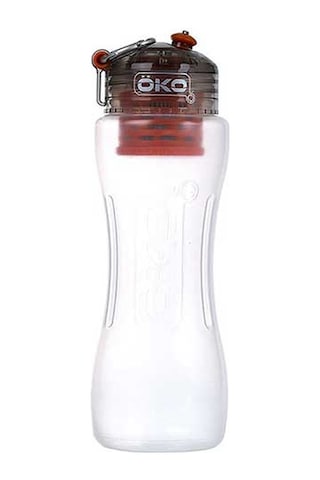 Öko 650 ML L2 Arıtmalı Su Matarası Sun Kırmızı