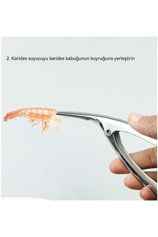 304 Paslanmaz Çelik Karides Soyucu