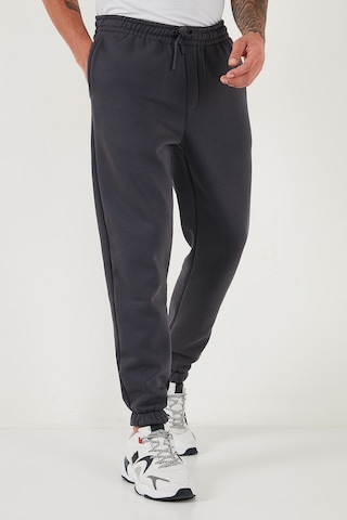 Buratti Pamuklu Regular Fit Normal Bel Lastikli Paça Cepli Erkek Eşofman Altı 59080153W4 Antrasit