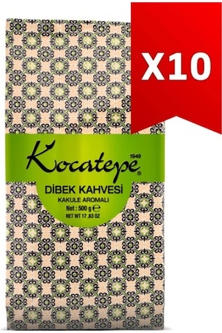 Kocatepe Kakuleli Dibek Kahvesi 10 x 500 G Kocatepe Kakuleli Dibek Kahvesi 10 x 500 G