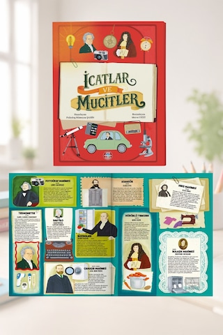 İcatlar Ve Mucitler Atlası - Ülkeler Ve Kültürler Eko Paket