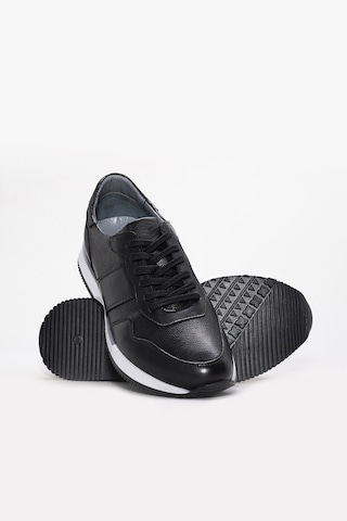 Fast Step Hakiki Deri Erkek Casual Ayakkabı 241ma1990 Siyah