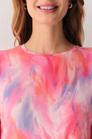 Suwen Pink Shadows T-shirt Sh26902607c690 Batik