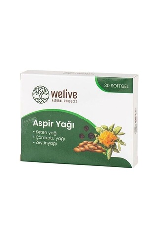 Aspir Yağı-keten Yağı -çörekotu Yağı- Zeytin Yağı
