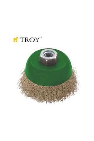 Troy 27710-75 Saçaklı Çanak Fırça (75Mm) (110016595)