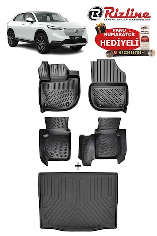 Honda Hrv 2022-2026 Havuzlu Paspas Ve Bagaj Havuzu Seti Honda Hrv 2022-2026 Havuzlu Paspas Ve Bagaj Havuzu Seti