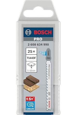 X Pro Hardwood Fast T344df Dekupaj Testere Bıçağı Sert Ahşap Kaba Sunta Için Uzunluk 152 Mm Profesyonel Aksesuar D