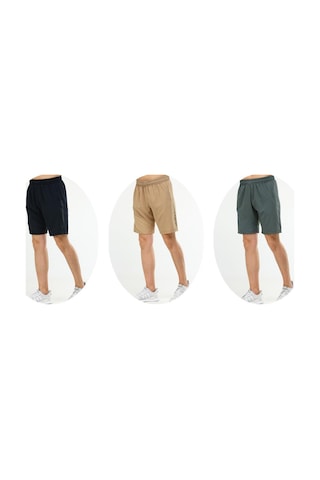 Nike Ee-1229 Erkek B.stretch İnce Kumaş Kapri-şort Camel