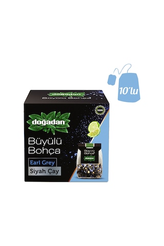 Doğadan Büyülü Bohça Earl Grey Siyah Çay 10'lu