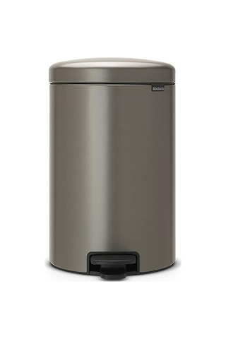 Brabantia Çöp Kutusu 20 Litre Newicon Pedallı Platin 114045