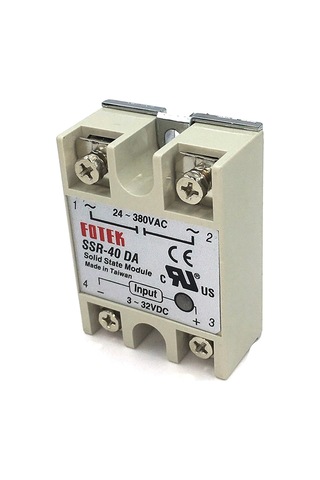 Qingmipy Akıllı Pıd Sıcaklık Kontrol Seti: 40a Ssr, 1m K-sonda Ve Soğutucu Blok - 0-400 C Hassas Kontrol