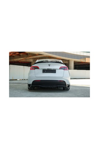 Tesla Model Y 2020-2025 Body Kit Seti Ön Lip Marşpiyel Difüzör Spoiler