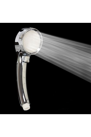 Suofeng Tek Fonksiyonlu El Duşu Başlığı, Suyu Bir Tuşla Durdurma, Otomatik Temizleme Burculu, Basınçlı Ve Su Tasarruflu, Abs Malzeme, G1/2 Bağlantı, Gümüş Rengi Diğer