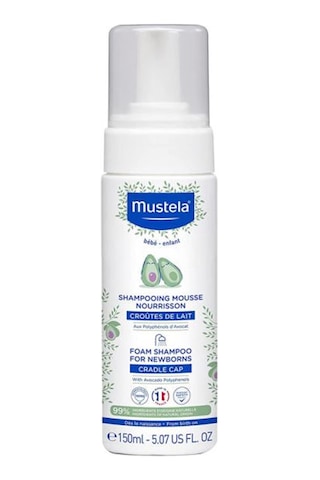 Mustela Yenidoğan Konak İçin Köpük Şampuanı 150 ml