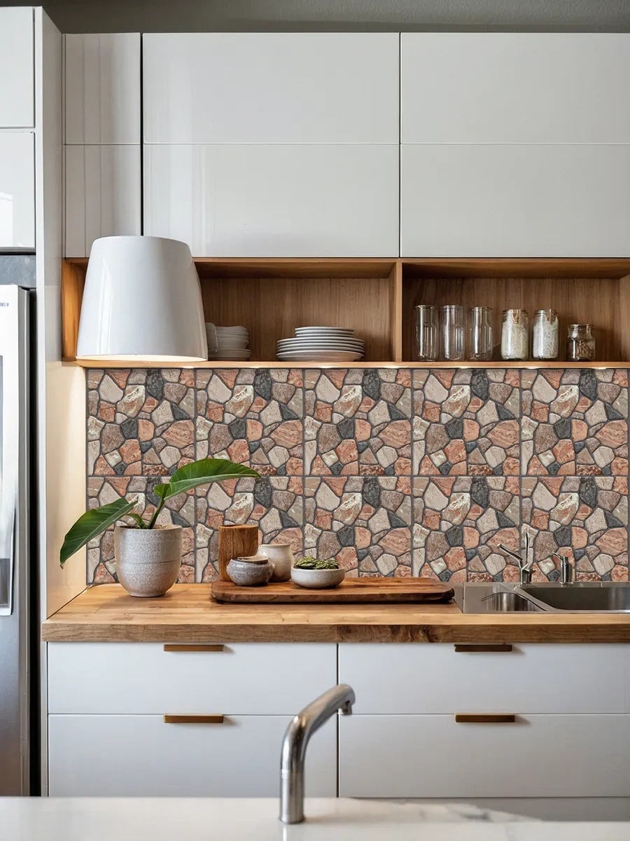 Pureflex Duvarlar İçin 3d Kendinden Yapışkanlı Paneller 30x30 Cm, 10 Adet 335510822