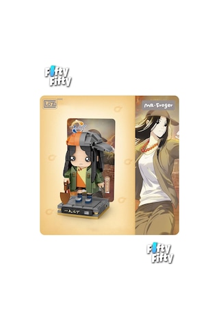 Loz Micro Anime Serisi 1342 Modeli 330 Parça Dekoratif Oyuncak Yapım Seti Yapı Blok Fflz-1342
