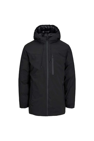 Jack & Jones Jack&jones 12256884 Jjpayne Parka Jacket Erkek Uzun Mont Siyah Siyah