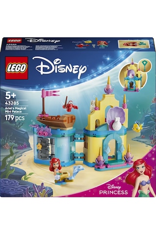 LEGO® ǀ Disney Princess Ariel'in Sihirli Mini Sarayı 43285 – 5 Yaş ve Üzeri Çocuklar için Karakter İçeren Oyuncak Yapım Seti(179P)