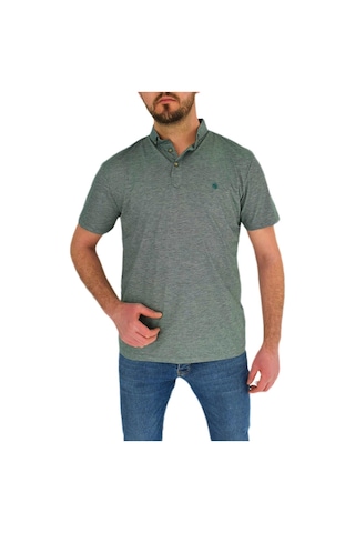 Naykı Erkek Polo Yaka Tişört Bgl-st01887 Yeşil