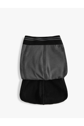 Koton Slip Boxer Seti 2'li Antrasit 3slm90068mk
