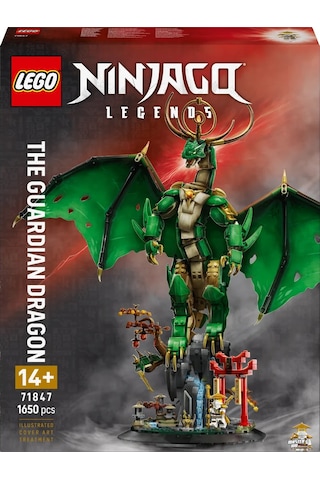 LEGO® NINJAGO® Muhafız Ejderha 71847 - 14 Yaş ve Üzeri için Usta Wu Minifigürü İçeren Yaratıcı Oyuncak Yapım Seti (1650 Parça)