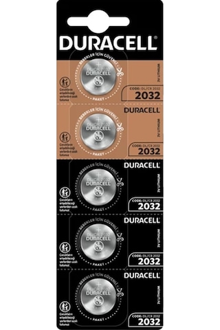 Duracell Cr2032 Lityum Pil 5'Li Paket