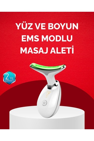 Northcity Usb Şarjlı 7 Renkli Led Işık Terapisi Yüz Boyun Bakım Cihazı