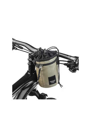 Uiowoo Profesyonel 3'lü Bisiklet Çantası Seti-0 Su Geçirmez & Termal - Katlanır, Hafif, Dayanıklı - Her Bisklete Uyumlu Haki