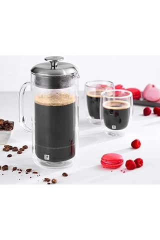 2'li Şeffaf Espresso Bardak Seti - 80 Ml Acı Kahve