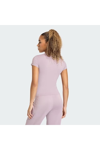 Adidas Primelift Essentials Workout Contour Kadın T-shirt Kd0113 Lila