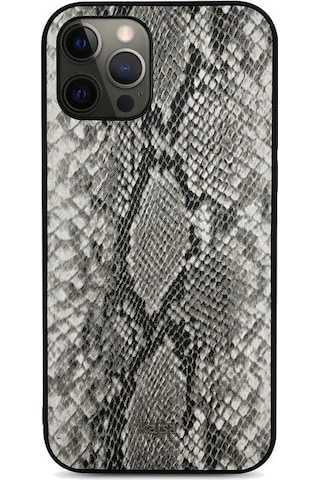 Kajsa Apple Uyumlu iPhone 12 Pro Max Kılıf Kajsa Glamorous Serisi Snake Pattern Kapak ZORE-218949