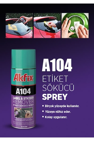 A104 Etiket Sökücü Sprey 200 ML