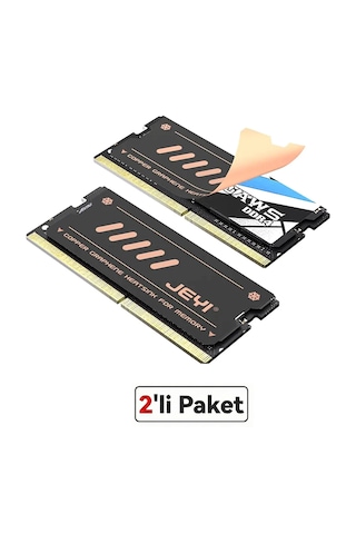 Jeyı Nb-cg Bakır-grafen Dizüstü Laptop Ram Soğutucu Ddr3 / Ddr4 / Ddr5 Sodımm Ram Heatsink