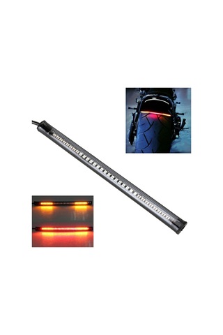 Motosiklet İçin 5w 12v 300lm Kırmızı-sarı Işık 32 Led Fren Lambaları, Kablo Uzunluğu: 50cm
