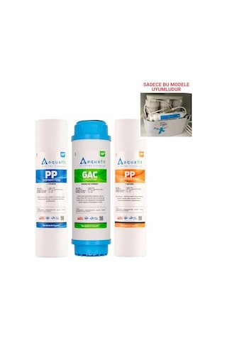 İhlas Aura Cebilon Compact 101 Mc Su Arıtma Cihazı 3'lü Filtre Silver Ve Platinum Uyumlu Değildir Diğer