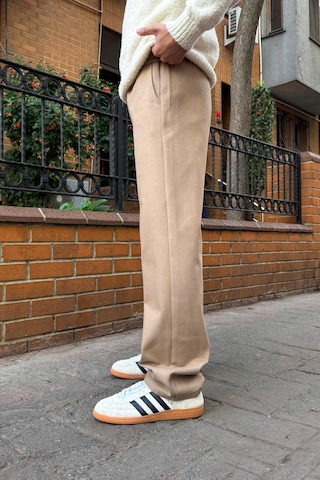Flaw Basic Regular Gabardin Pantolon Vizon VİZON
