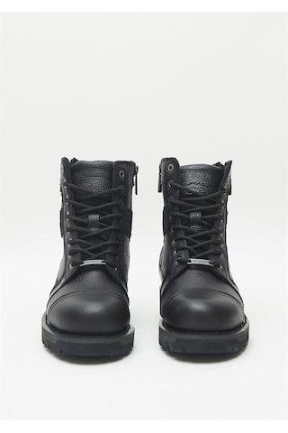 Harley Davidson Carter Black Deri Erkek Bot
