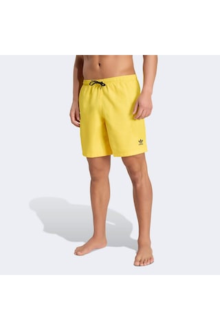 Adidas Adicolor 8 Inch Erkek Sarı Deniz Şortu Jz8470