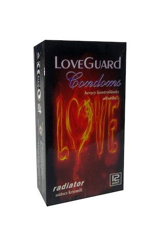 Love Guard Radiatör Isıtıcı Kremli Prezervatif 12'li