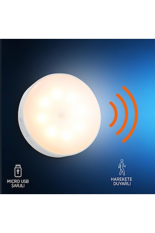 House Pratik Hp06 Hareket Sensörlü Led Lamba